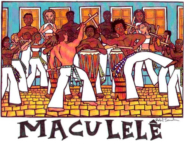 Maculele et Capoeira, illustration
