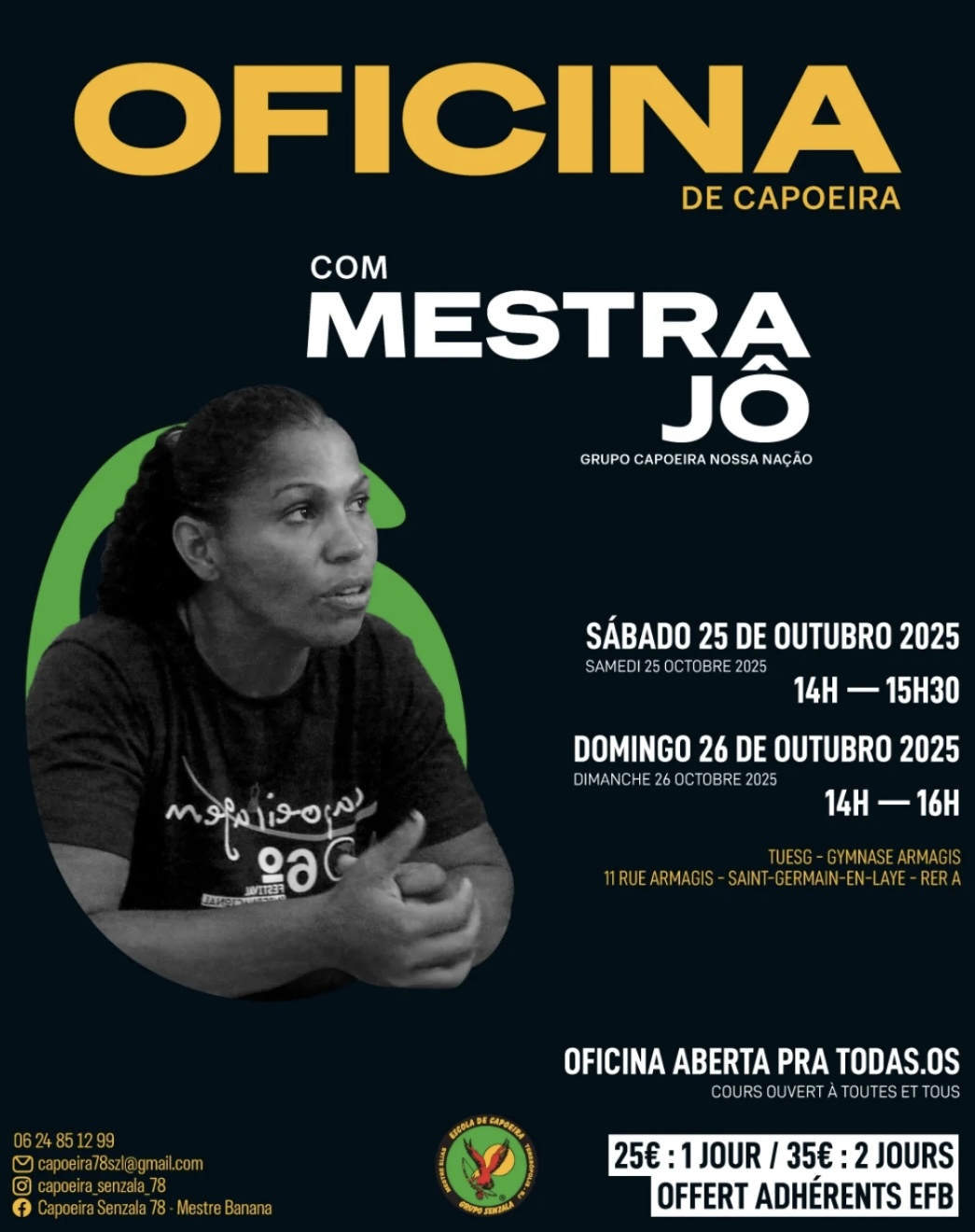 Stage avec Mestra Jô